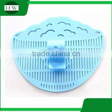 Multipurpose Plastic Smile Manual Fruit Vegetable Rice Sifter Wash Washing Basin Strainer Sieve With Clip photo-4
