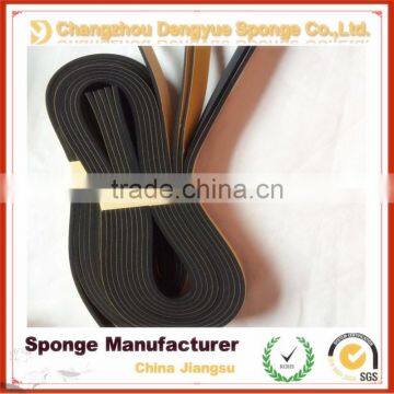 Weatherseal Strips Adhesive Single Side EPDM SBR NBR PVC Rubber Black Foam Tape