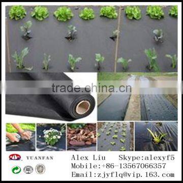 45gsm 1m*12m Black Non Woven Used for Gardening Weed Mat photo-3