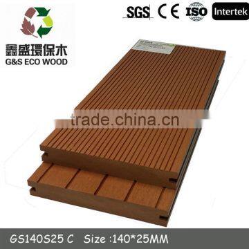 ECO- friendly wpc fence / railing 100% recycle wpc composite plastic decking wpc outdoor board