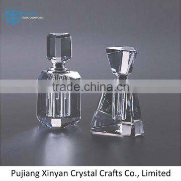 New Products Trendy Style Small Crystal Glass Perfume Bottle Wholesale