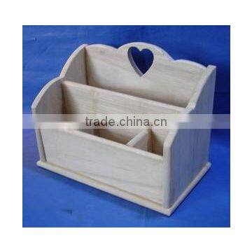 Factory price unfinished office used wooden paper file holder wholesale