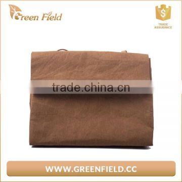 Green Field New Recycle Washable Kraft Paper Shoulder Bag photo-3
