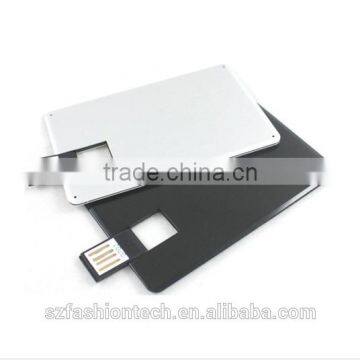 Metal Business Credit Card USB Flash Pen Drive, Silk Printing/laser Engraving Logo photo-2