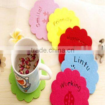 15070305 Colourful custom drink coaster and felt coaster