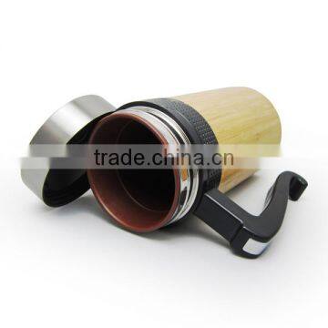 2017 Custom Coffee Mug, Accept Laser Engraving Logo Bamboo Mug Wood Travel Bottle photo-6