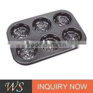 Non-stick Carbon Steel Rose Shape Cake Tool