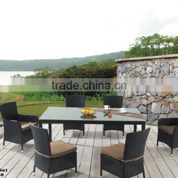 2015 New Design of Plastic Wood Dining Set (BP-390) photo-2