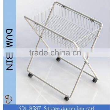 SDI-8587 Square dump bin cart