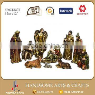 12 Inch Resin Figurine Catholic Religious Items China Christmas Nativity Scene photo-6