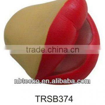 lip shape PU Stress toy