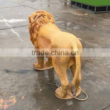 Fiberglass Lion Statue Sculpture photo-5