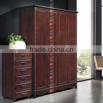 Royal Luxury Bedroom Furniture / Pictures of Bedroom Sets / Glass Bedroom Sets Mirror B87 photo-3