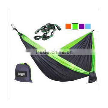 Carries Portable Parachute Nylon Fabric Travel Camping Hammock Outdoor Furniture Nylon Ripstop photo-3
