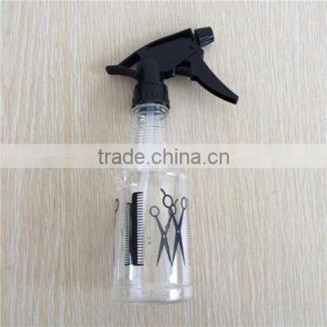 Hair Care Transparent Plastic Garden Spray Bottle With Trigger for Hair Salon photo-4