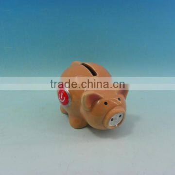 Special design ceramic animal money bank