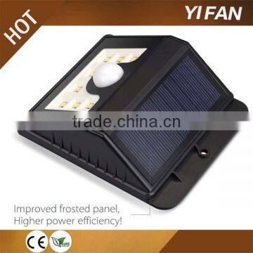 8 Led Weatherproof Solar Led Light Solar Garden Led Light Led Wall Lamp Outdoor