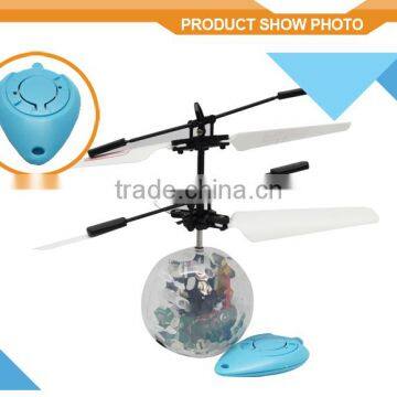 Auto Induction Luminous Microlight Light Aircraft Flying Ball Helicopter photo-2