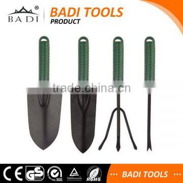 High quality china 4 piece hand garden tool set with heavy duty handle