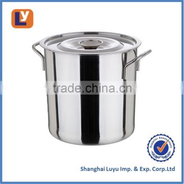 Large Household Stainless Steel Soup Pot Oil Pot With Lid