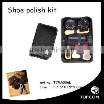 Fashion Shoe Polish Kit PU Shoe Polish Set photo-2