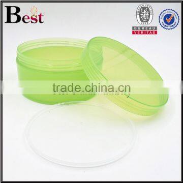 50g Green Color Double Wall Plastic Cream Jar Cosmetic Plastic Cream Jar for Gel or Cream photo-6