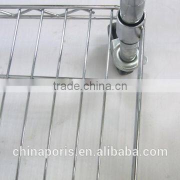 Good Sale!! EU and USA Fashionable Model Clothes Wire Shelving/rack/shelf