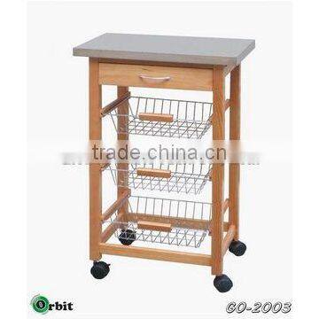 Home Furniture Warehouse Rack Metal Pan Rack Stainless Steel Kitchen Utensil Rack photo-6