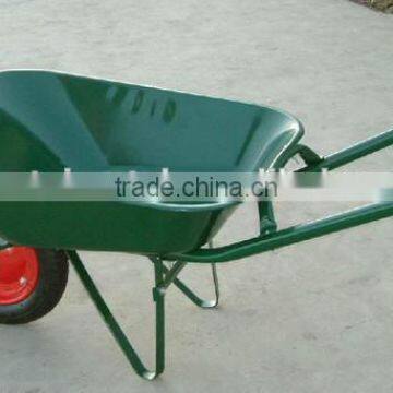 Qingdao cheap Heavy duty 150kg 65L garden wheelbarrow manufacture WB6201