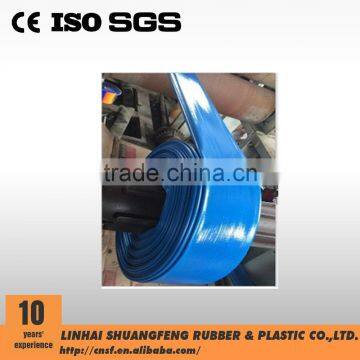 Blue Pvc Lay Flat Fire Fighting Hose/pvc Transparent Hose photo-3