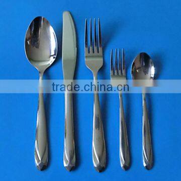 Hot sale 5 Pcs Stainless Steel Cutlery Set