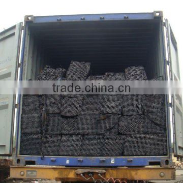 Black square steel pipe / hollow square steel tube