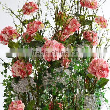 Hot Sell Wholesale Artificial Hydrangea Stem Flower Table Centerpieces Wedding Decoration photo-1