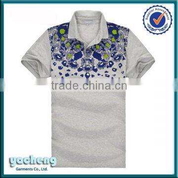 fashion design dye sublimfashion design dye sublimation t shirt printing/plain sublimation polyester t-shirt/slim fit polo shirt