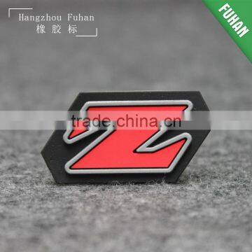 Wholesale Custom Shaped Brand Logo Rubber Patches for Garment photo-6