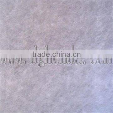 White 0.8mm GradeB PET Needle Punch Non-woven Fabric photo-3