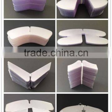 PVC/PET Shirt Plastic Collar Butterfly ,Collar Support For Garment Accessories