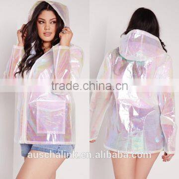 2016 New Arrival Plus Size Women Rain Coat Wholesale photo-6