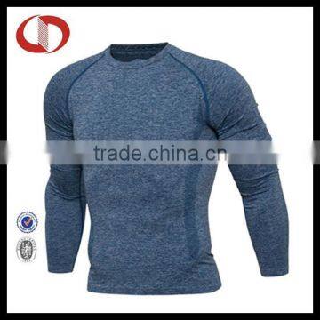 Hot sale mans spandex compression shirt