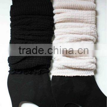 Woman acrylic leg warmers & boot cuffs