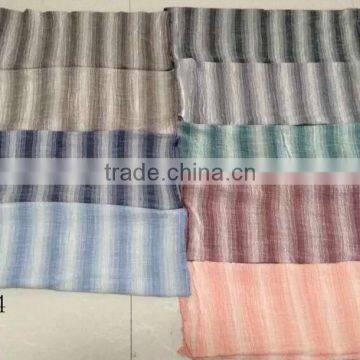 Fashion New Stylish Arab Dubai Turkey Lady Men 100%viscose Jacquard Stripe Rayon Shawl photo-4
