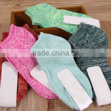 Zm33772a Vintage Knit Pattern Young Girls Socks China Women Socks Factory photo-3
