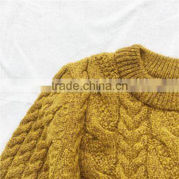 1-6 Years 2017 New Wholesale Autumn O-Neck Knitted Solid Kids Boys Girls Sweaters (pick Size) photo-3