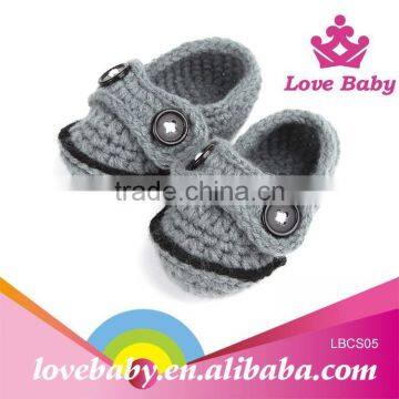 Kids Hand Made Crochet Shoes Baby Crochet Wool Shoes LBE4092742 photo-3
