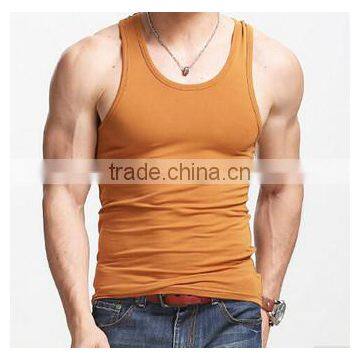 Cheap Promotional Custom Design Bodybuilding Mens Tank Top Man Vest photo-2