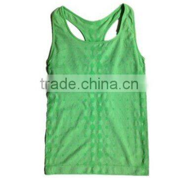 double layers sports leisure tank top