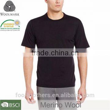 Merino Wool Men's t Shirt Men's Transport Short Sleeve Polo T-Shirt photo-2