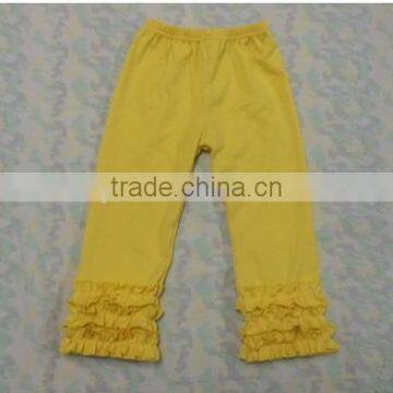 cotton ruffle pants girls ruffle pants set wholesale ruffle pants