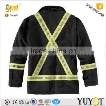 Wholesale China Factory Bomber Jacket Safety Reflective Jacket photo-4