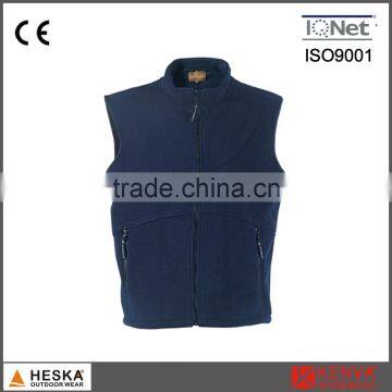 Wholesale Casual Waistcoat Thick Men Polar Fleece Vest photo-2